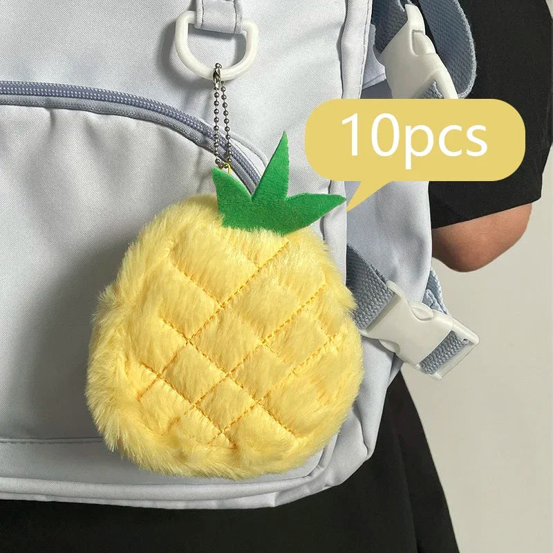 1pcs Cute Fruit Coin Purse, Orange Money Bag, Watermelon Coin Bag, Strawberry Storage Bag, Girl's Small Purse, Girlfriend Gift