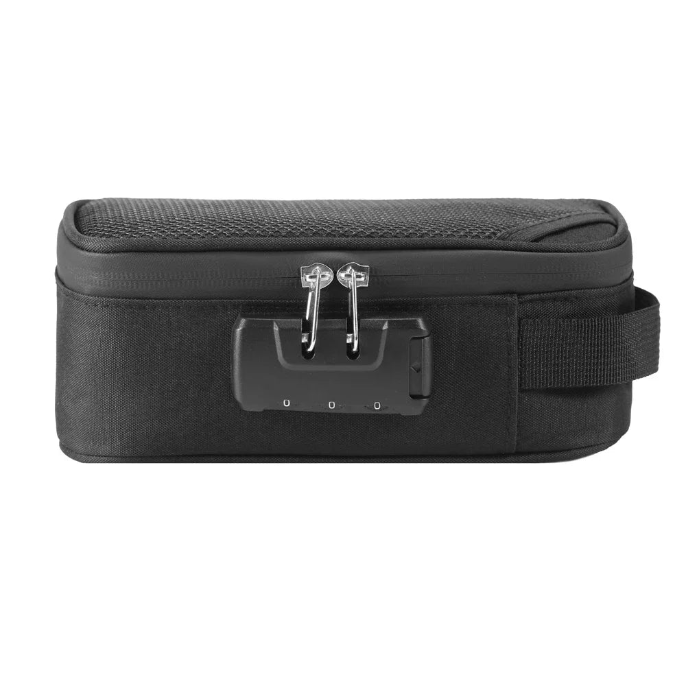 Odor Smell Proof Smoking Pipe Bag with Combination Lock Container Case Outdoor Travel Gift