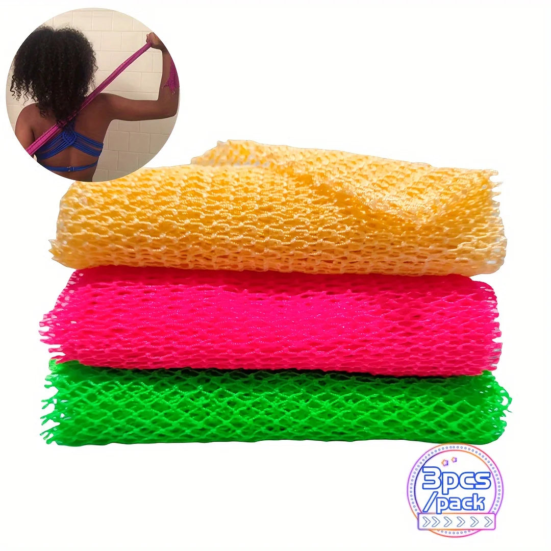 3pcs,African net Sponge,African exfoliating net,African Bathing Sponge,African wash net, African Ghana Sapos scrubbing washcloth
