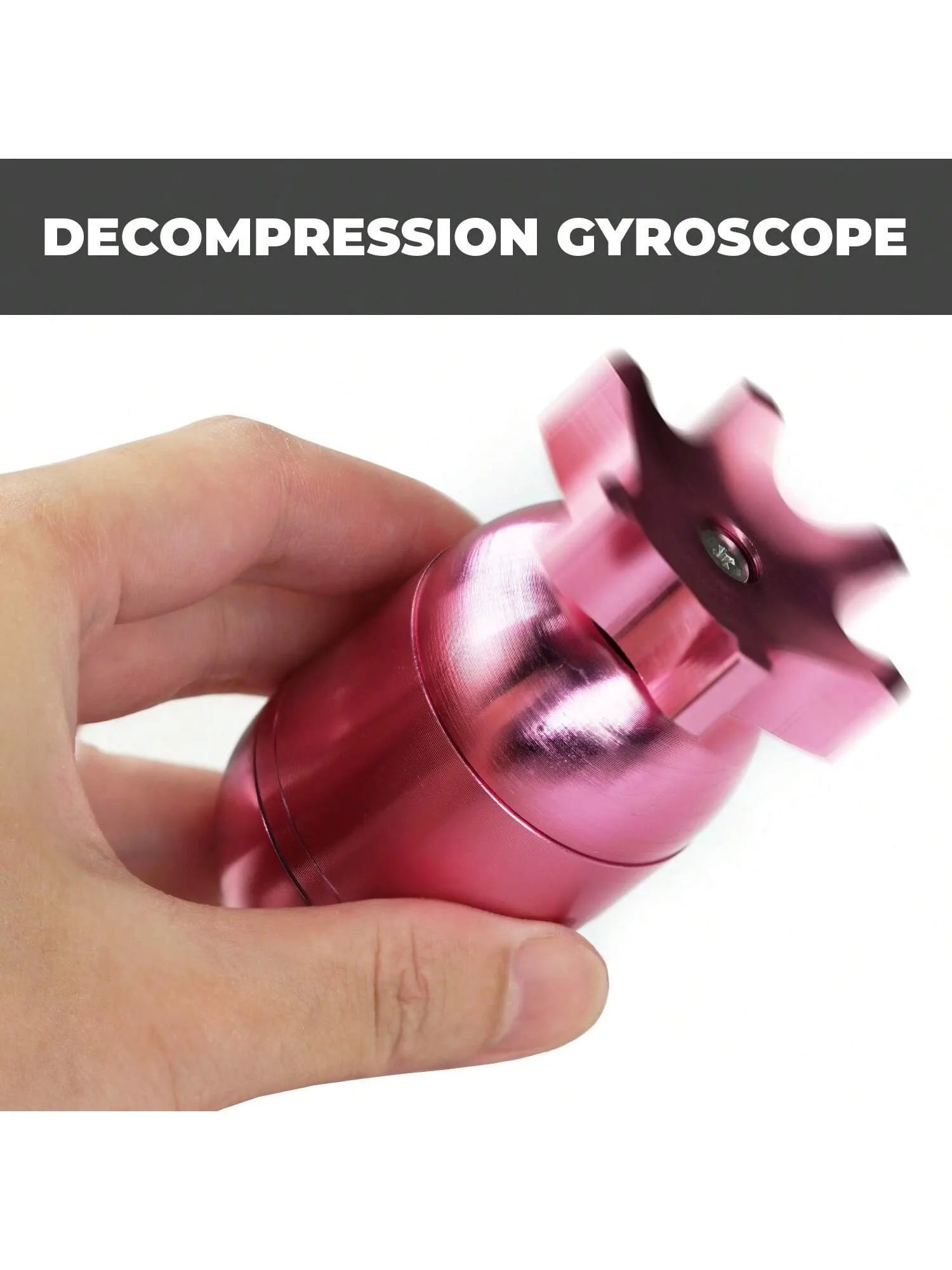 4-Layer Missile Shape Tobacco Grinder 1.5" Cute Aluminum Alloy Spice Grinder Cigarette Herb Manual Grinder with Cleaning Brush