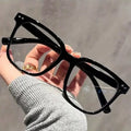 TrendySquare Anti Blue Light Eyeglasses Men Women Casual Fashion Transparent Frame Street Style Eyewear for Office and Daily Use
