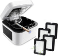 Smokeless Ashtray with HEPA Filter, USB Charging for Home or Car Use - White