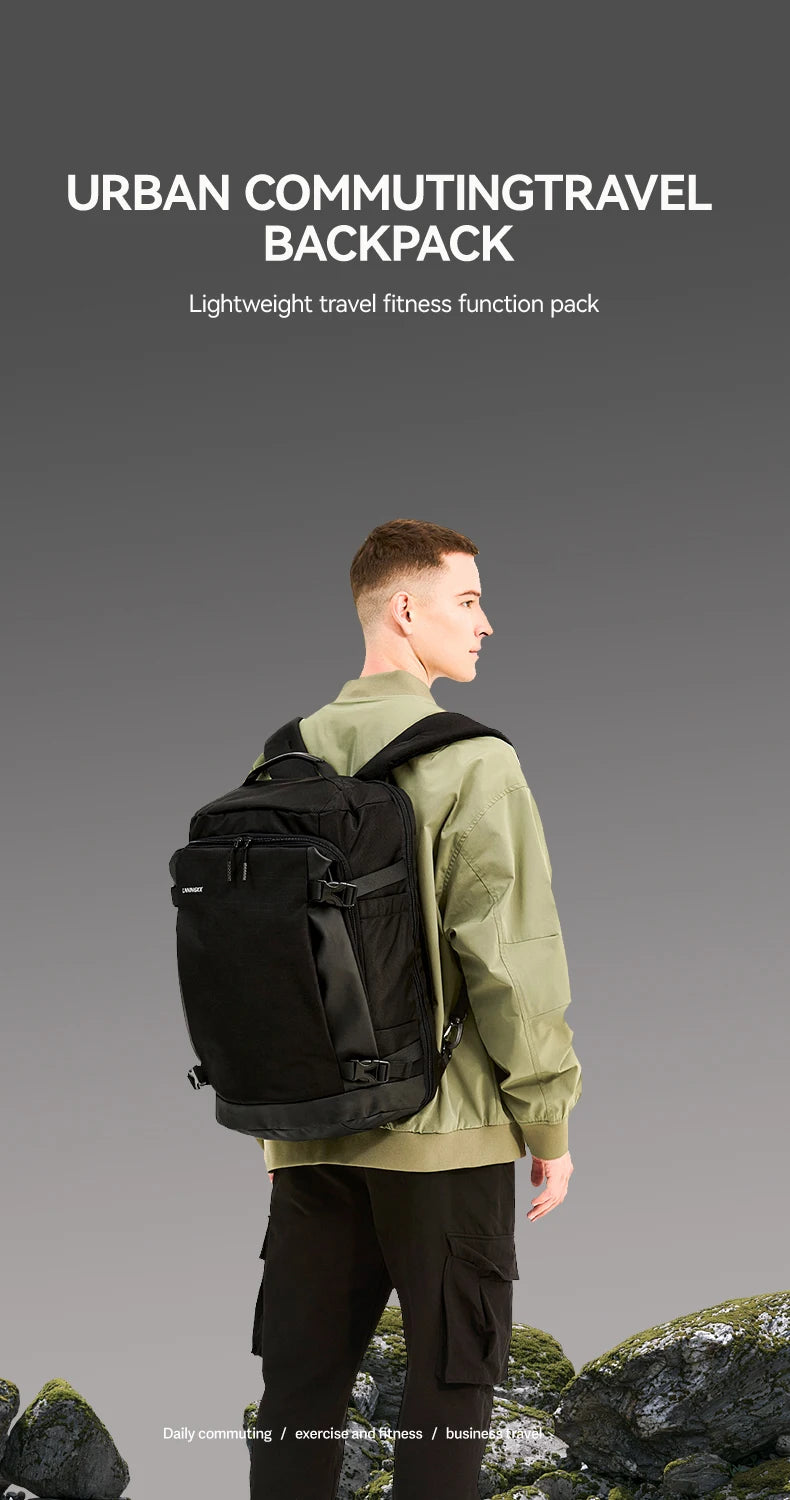 Travel Backpack For Air Travel,Durable Large 30L TSA Flight Approved Carry-on Luggage Hand,Water Resistant Business Rucksack,Wee