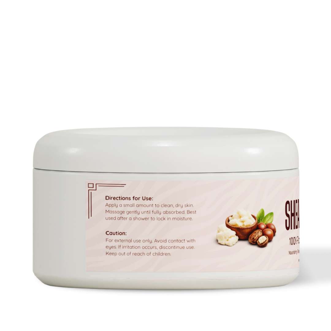 HerbToBody Pure Unrefined Shea Butter Moisturizer 250g and 500g