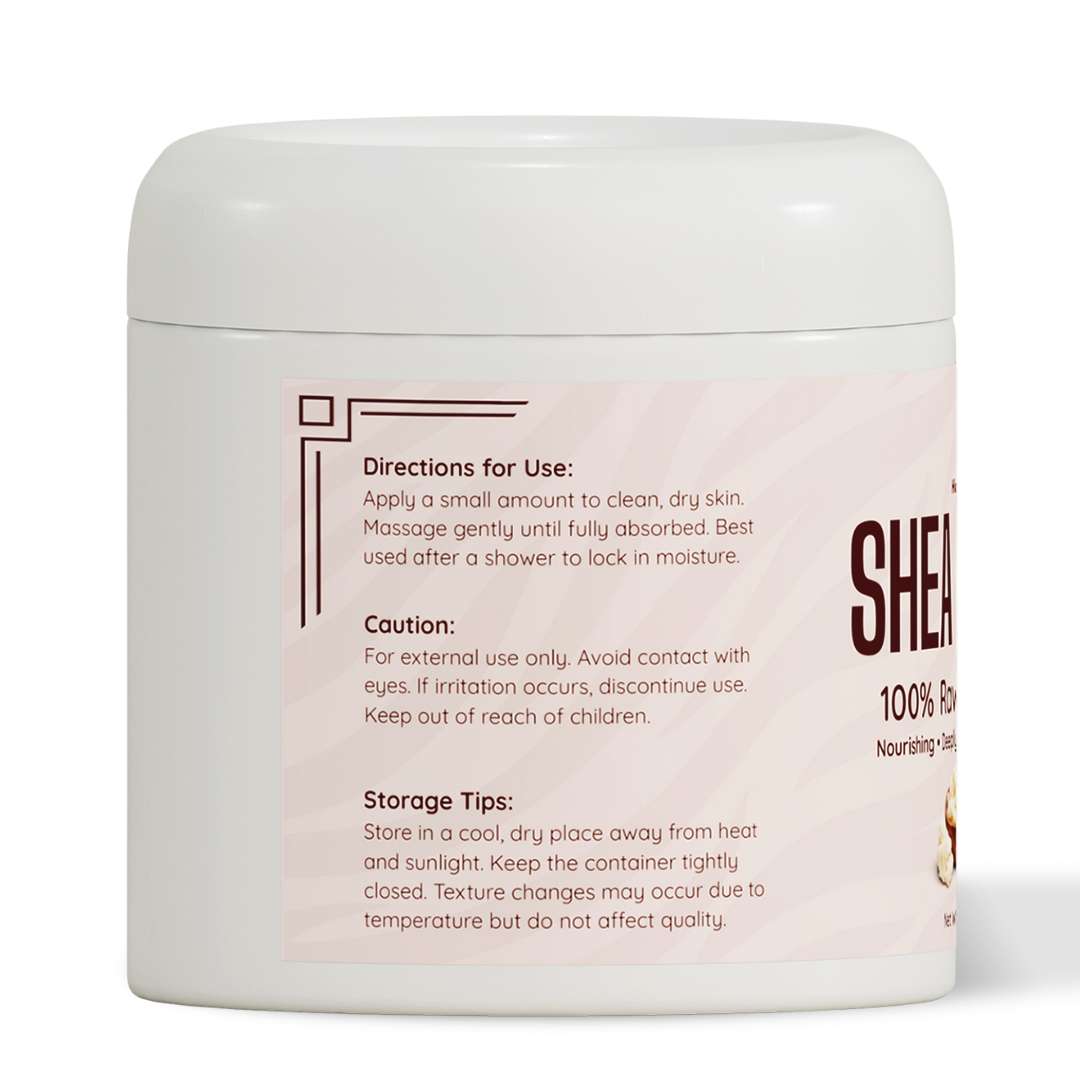 HerbToBody Pure Unrefined Shea Butter Moisturizer 250g and 500g