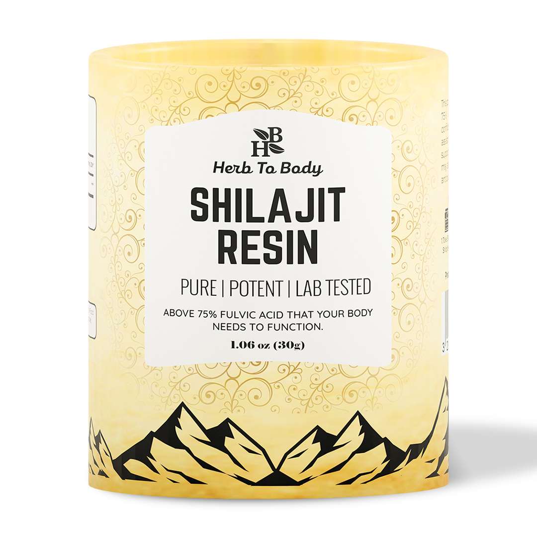 Herb To Body Himalayan Shilajit Resin 30g Mineral Supplement