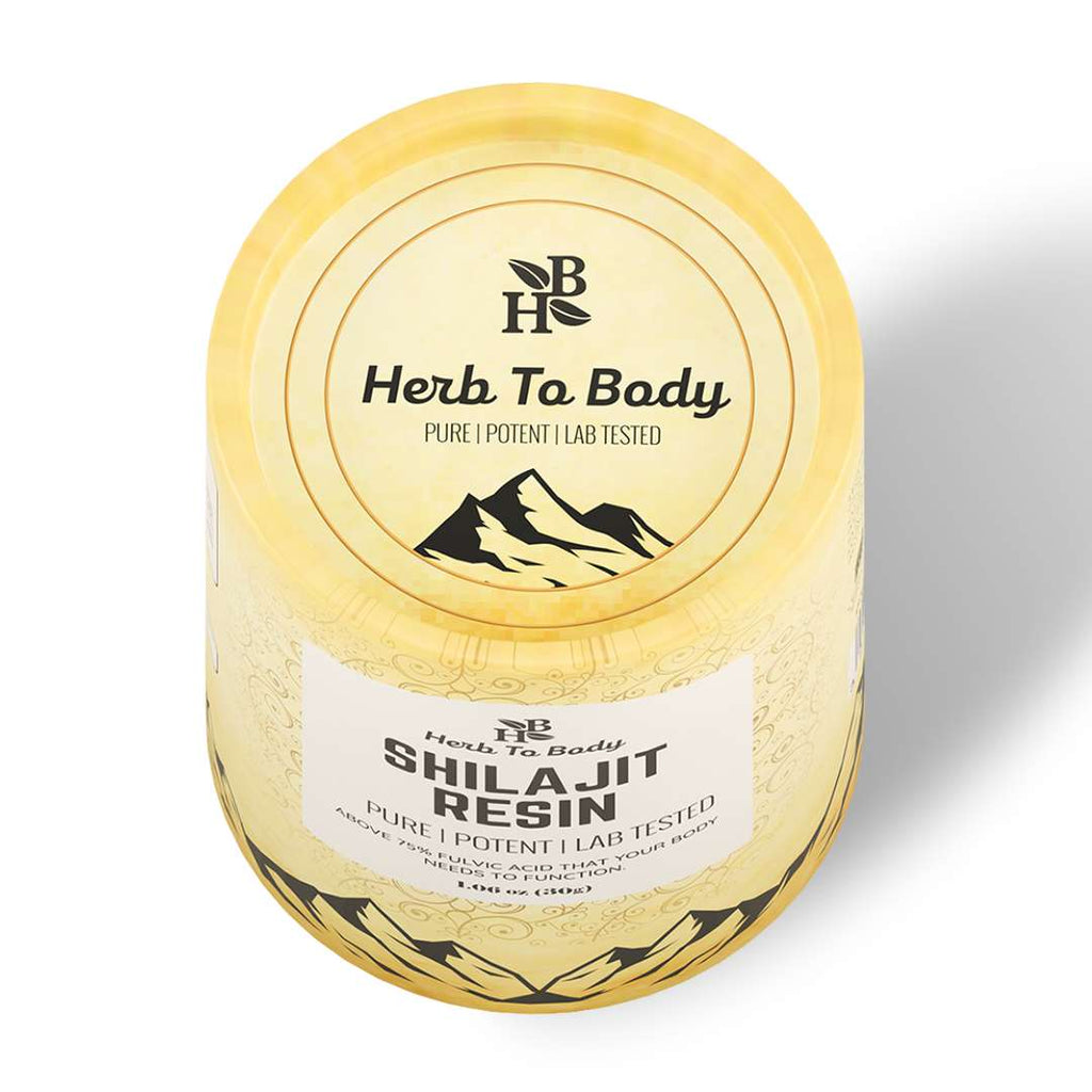 Herb To Body Himalayan Shilajit Resin 30g Mineral Supplement
