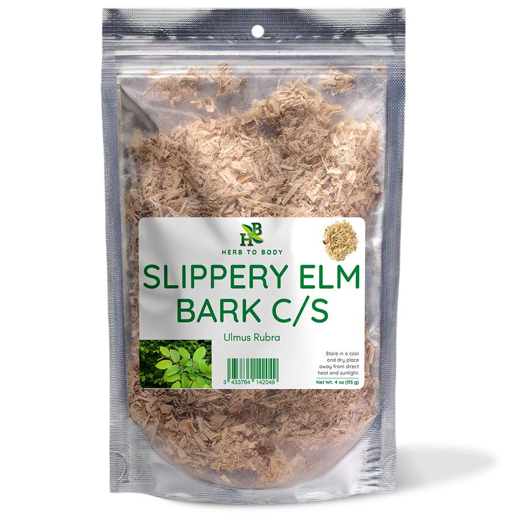 Herb To Body Slippery Elm Bark Cut and Sifted 4oz