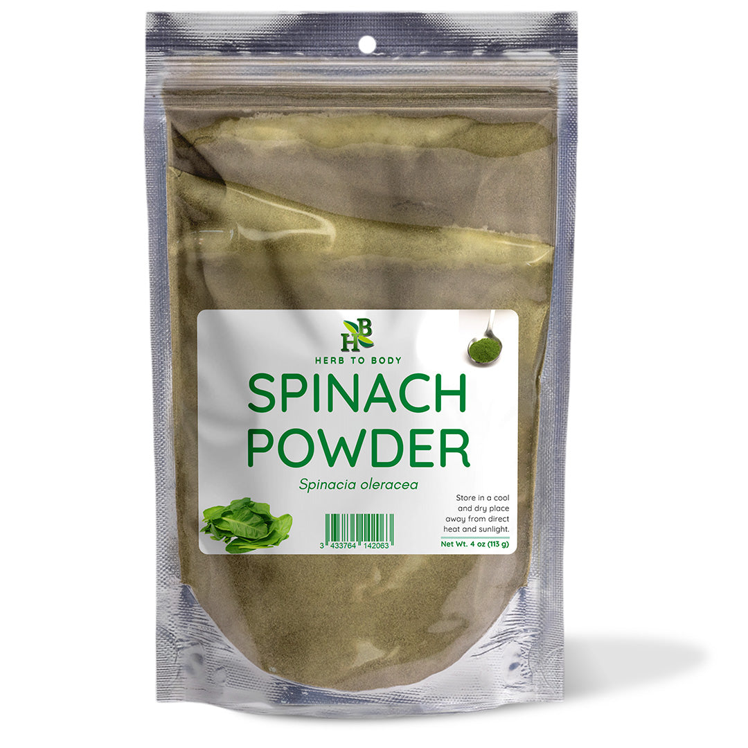 Herb To Body Spinach Powder Natural Superfood Supplement 4oz