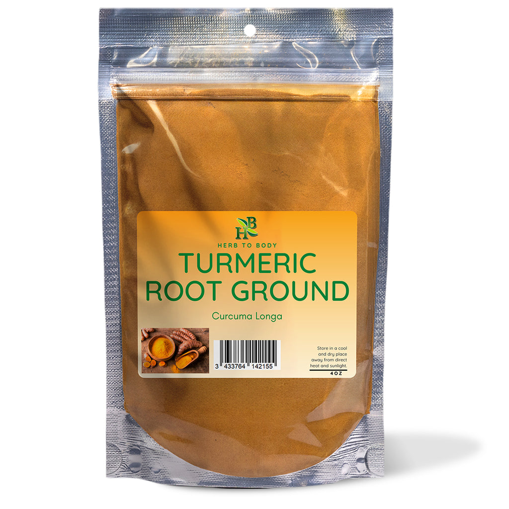 Herb To Body Turmeric Root Ground Powder Small Batch