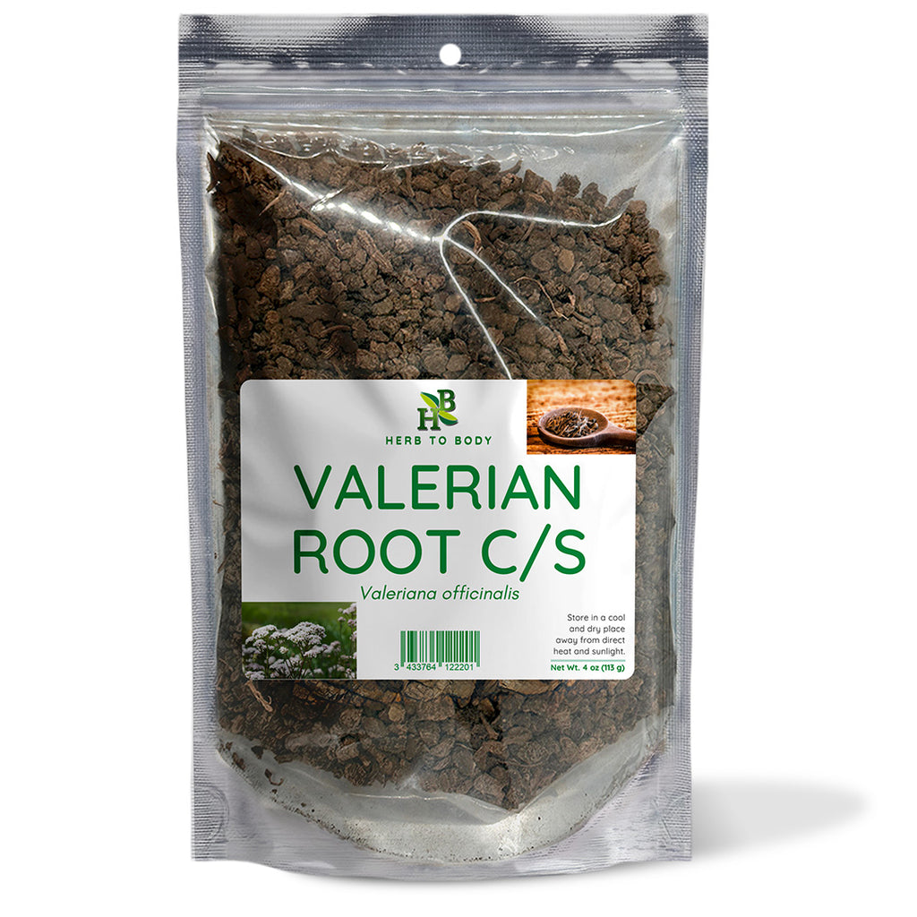 Herb To Body Valerian Root Cut and Sifted Dried Herb