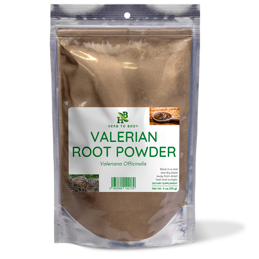 Herb to Body Valerian Root Powder Polish 4oz