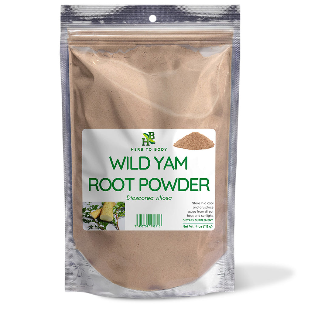 Herb To Body Wild Yam Root Powder 4 oz