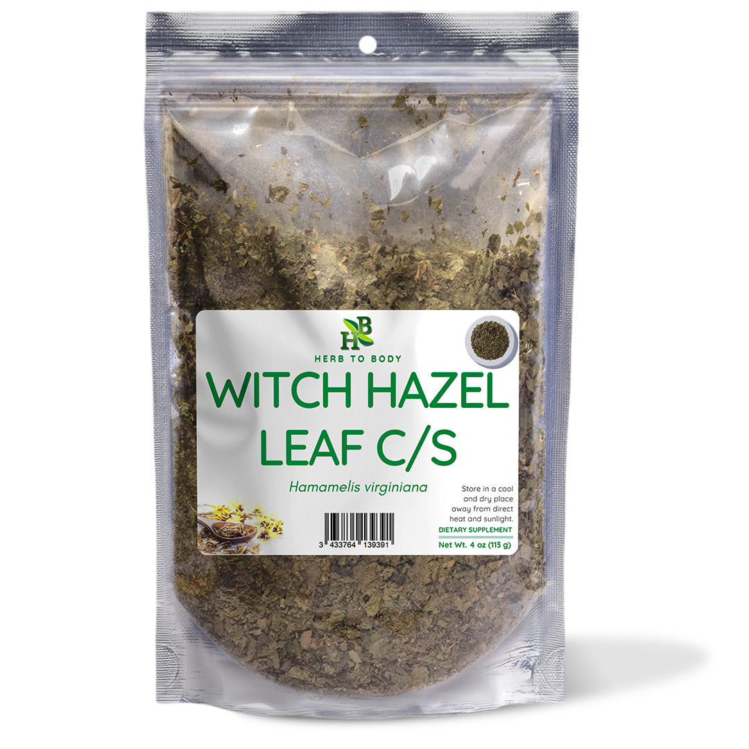 Herb To Body Witch Hazel Leaf Cut & Sifted 4oz