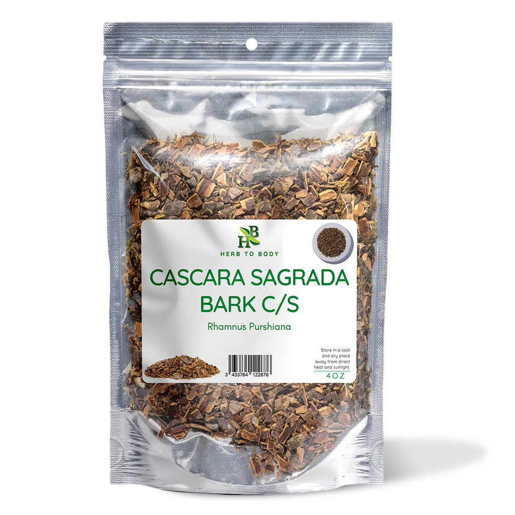 Herb To Body Cascara Sagrada Bark Cut Sifted 4oz 1lb