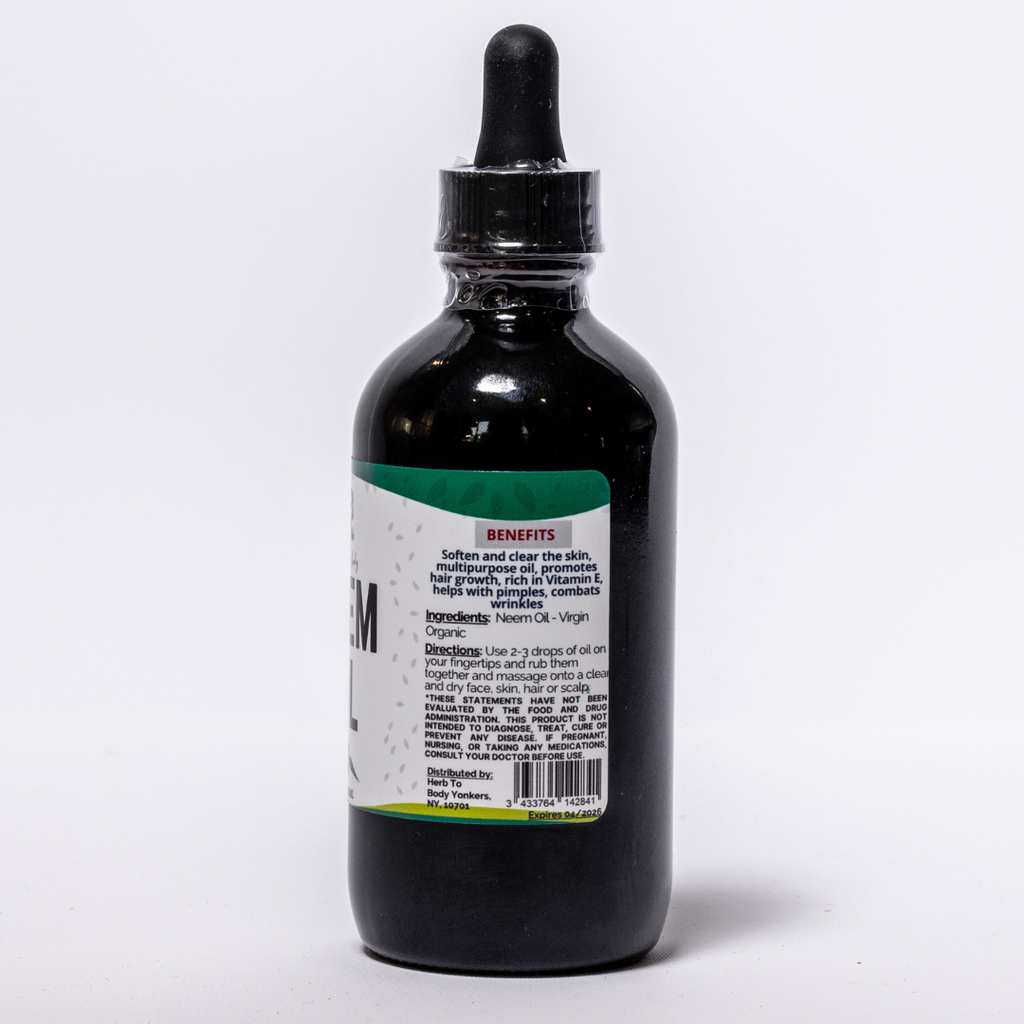 Neem Oil Botanical Treatment for Skin and Hair