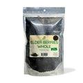 Herb To Body Organic Whole Dried Elderberries Sambucus Nigra