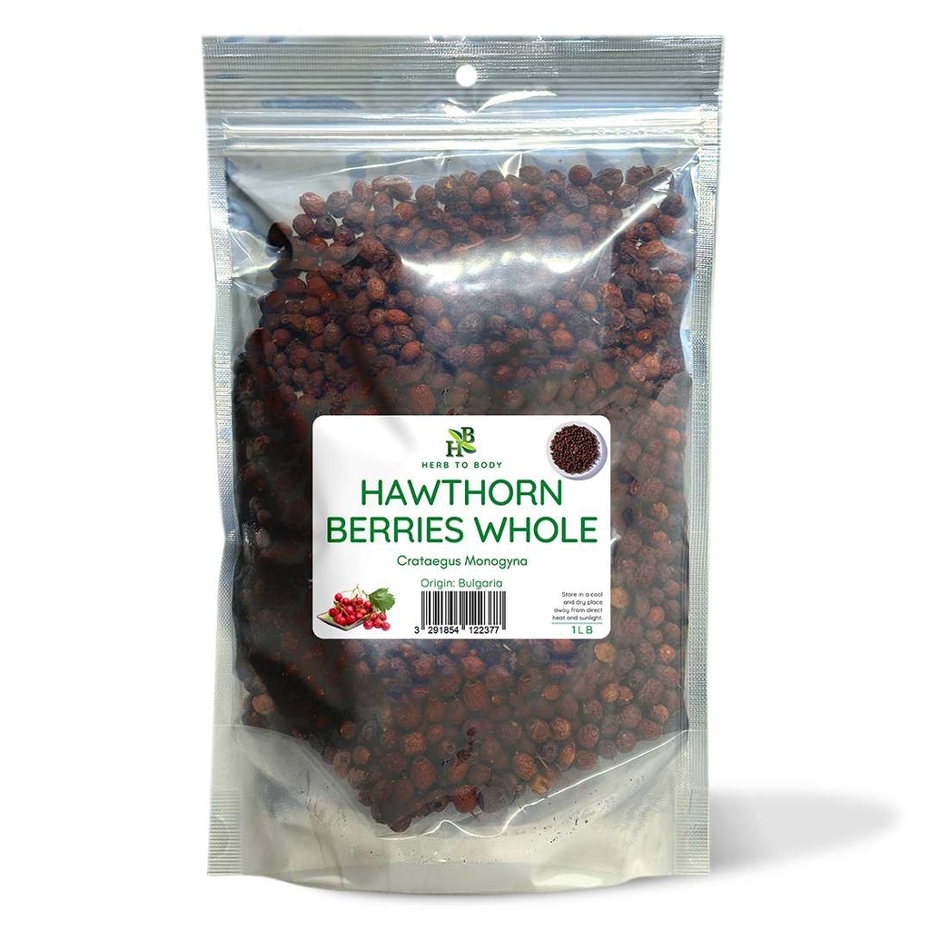 Herb To Body Whole Hawthorn Berries Dried Botanical Herb