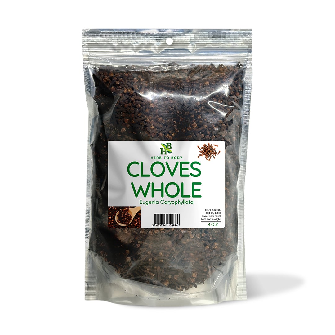 Herb To Body Whole Cloves Dried Organic Culinary Spice