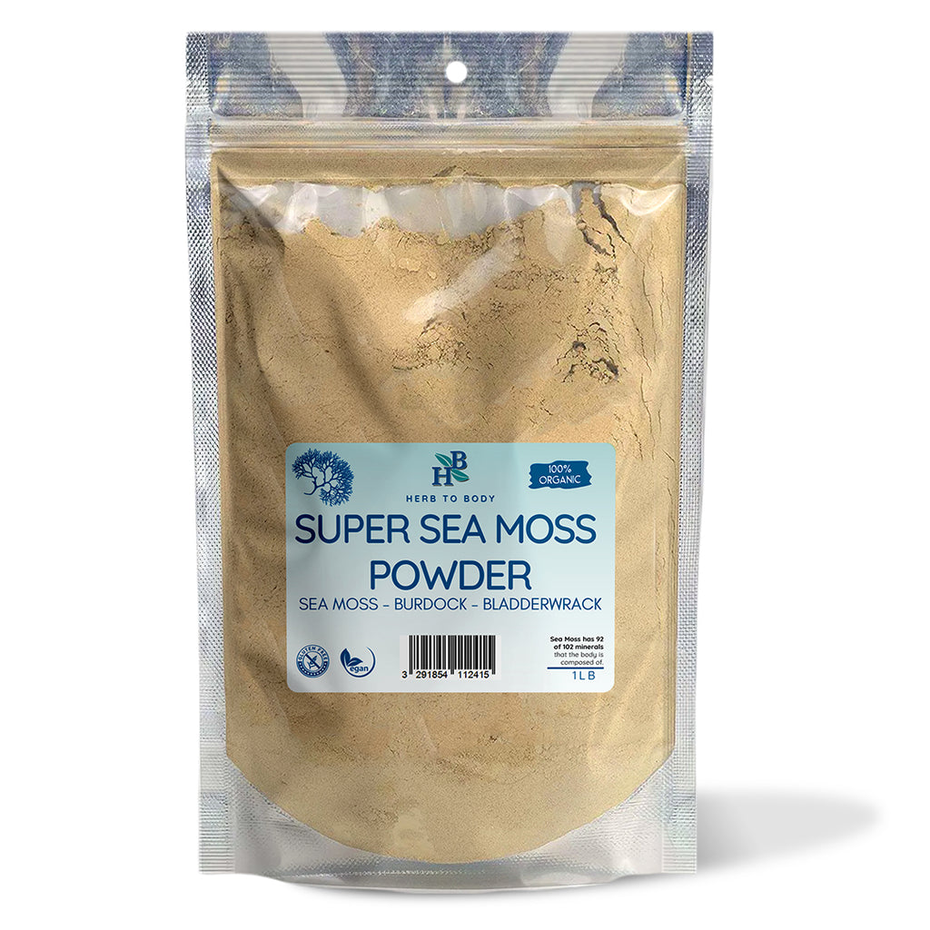 Herb To Body Organic Super Sea Moss Powder