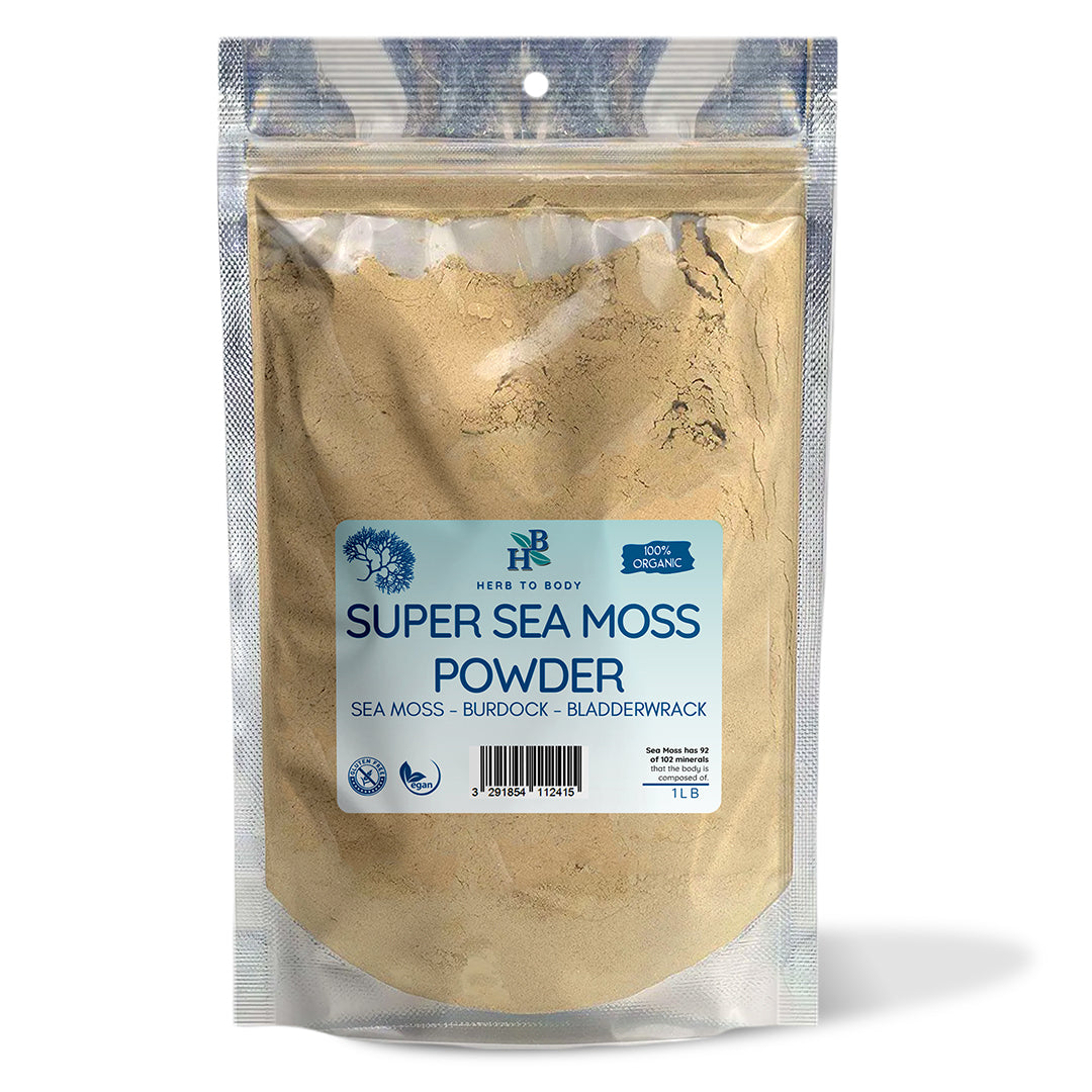 Herb To Body Organic Super Sea Moss Powder
