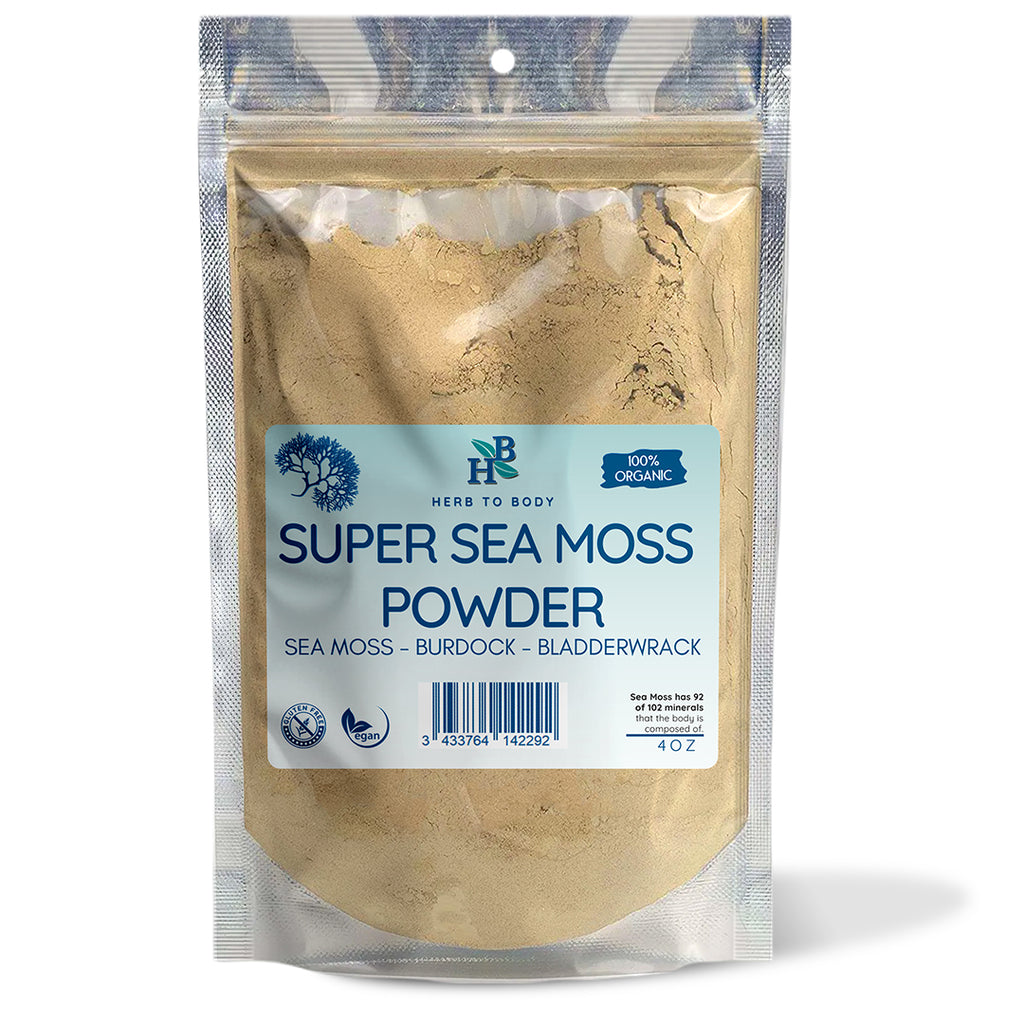 Herb To Body Organic Super Sea Moss Powder