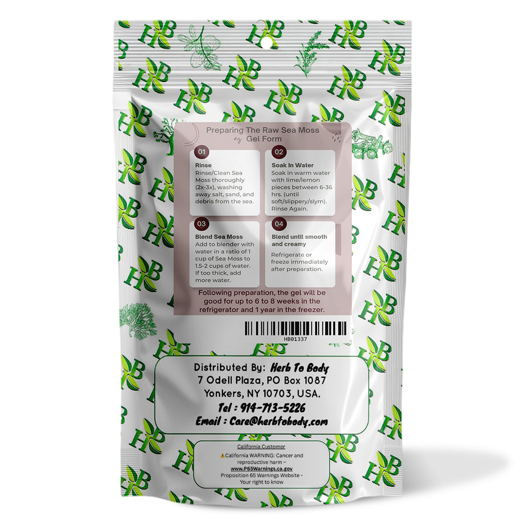 Herb To Body Wildcrafted Purple Irish Sea Moss