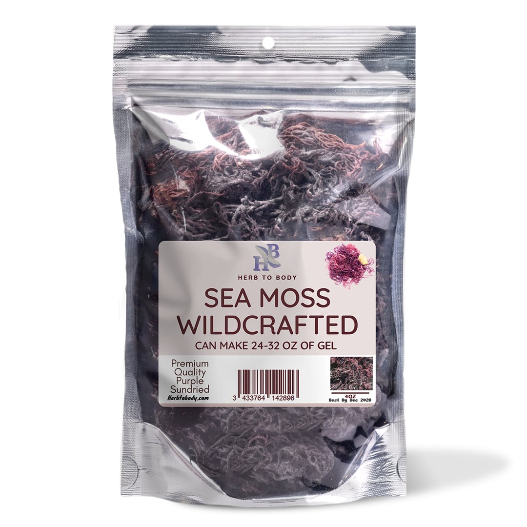 Herb To Body Wildcrafted Purple Irish Sea Moss