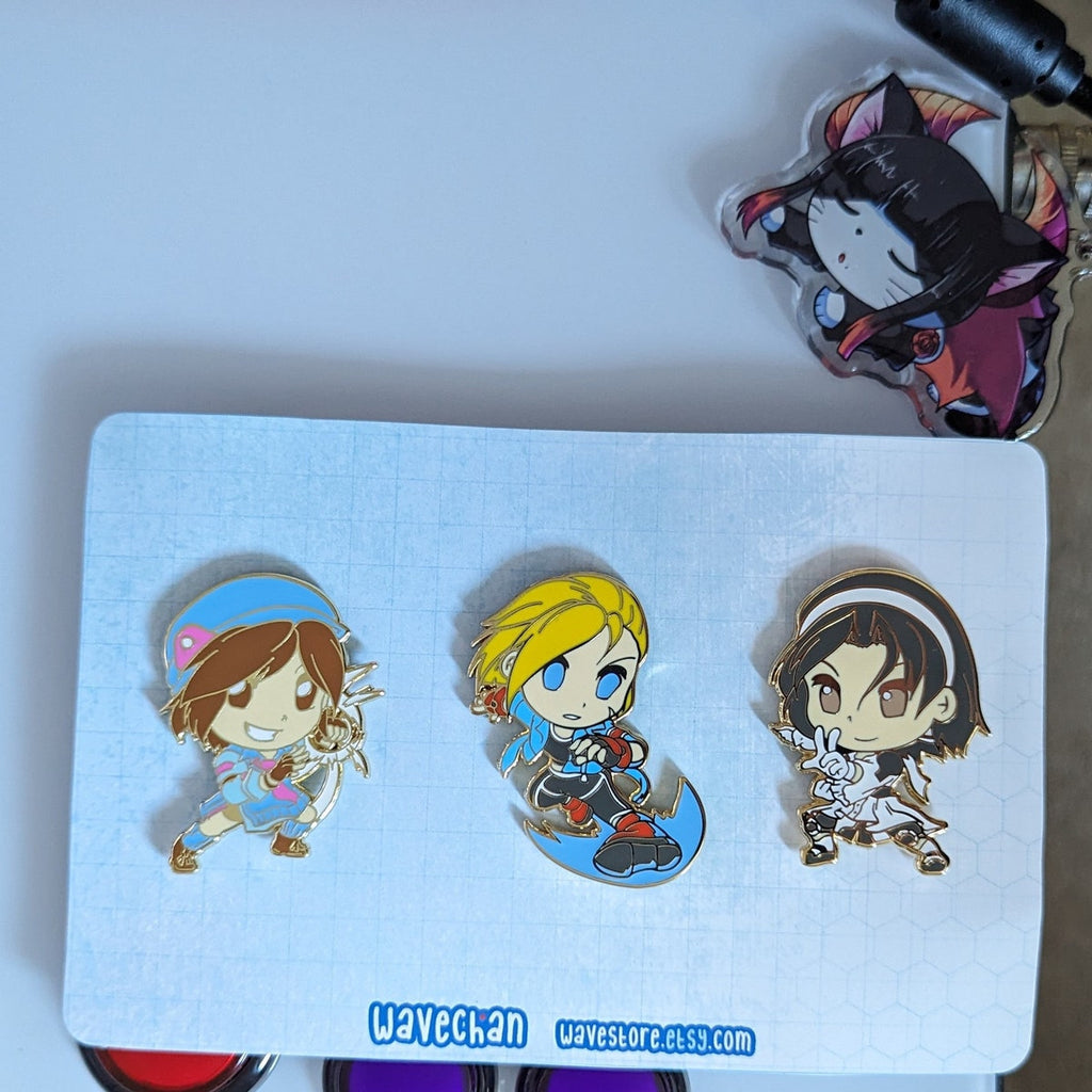 Wavestore Tekken 8 Enamel Pins Alisa