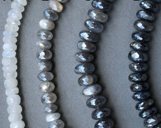 MossberryandStone Design-Your-Own Dangle Earrings Moonstone Labradorite