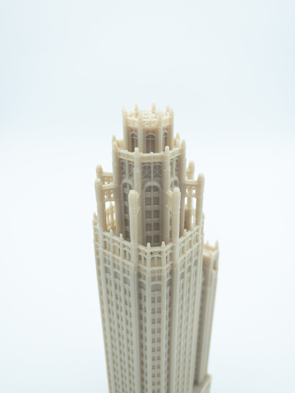 StarsoftheCity Tribune Tower 3D Printed Chicago Model Beige