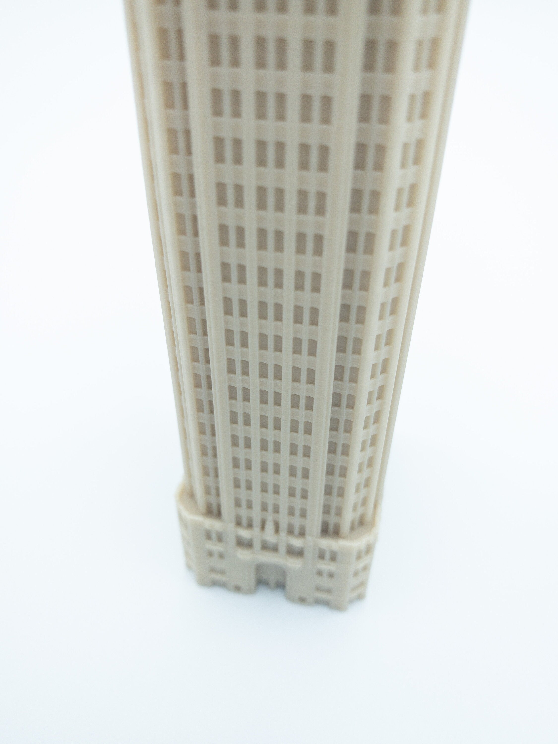 StarsoftheCity Tribune Tower 3D Printed Chicago Model Beige