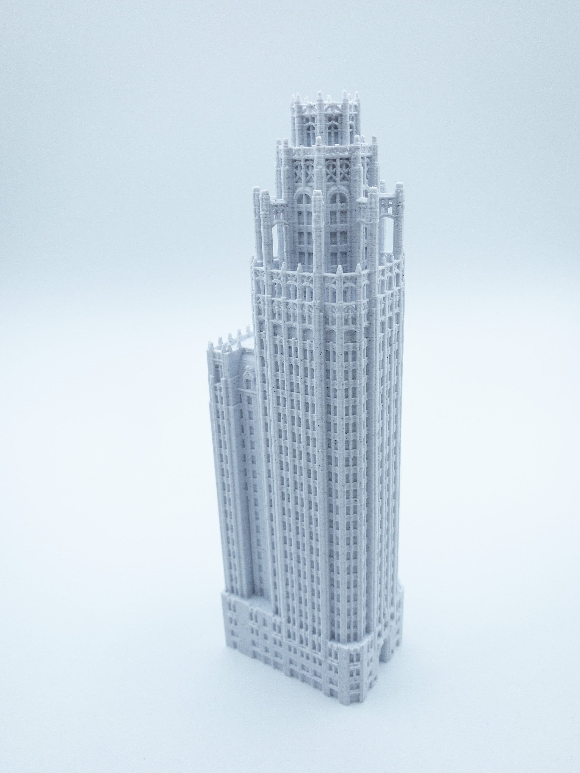 StarsoftheCity Tribune Tower 3D Printed Chicago Model Beige