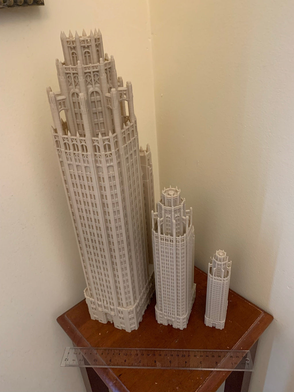 StarsoftheCity Tribune Tower Chicago 3D Printed Model Statue