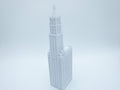 StarsoftheCity Woolworth Building Model 3D Printed