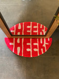 OrnnWorks Cheeky Fluid Fluffy Tufted Door Mat 100% Handmade