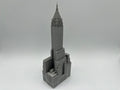 StarsoftheCity 40 Wall Street Model 3D Printed Skyscraper Statue Beige Silver White