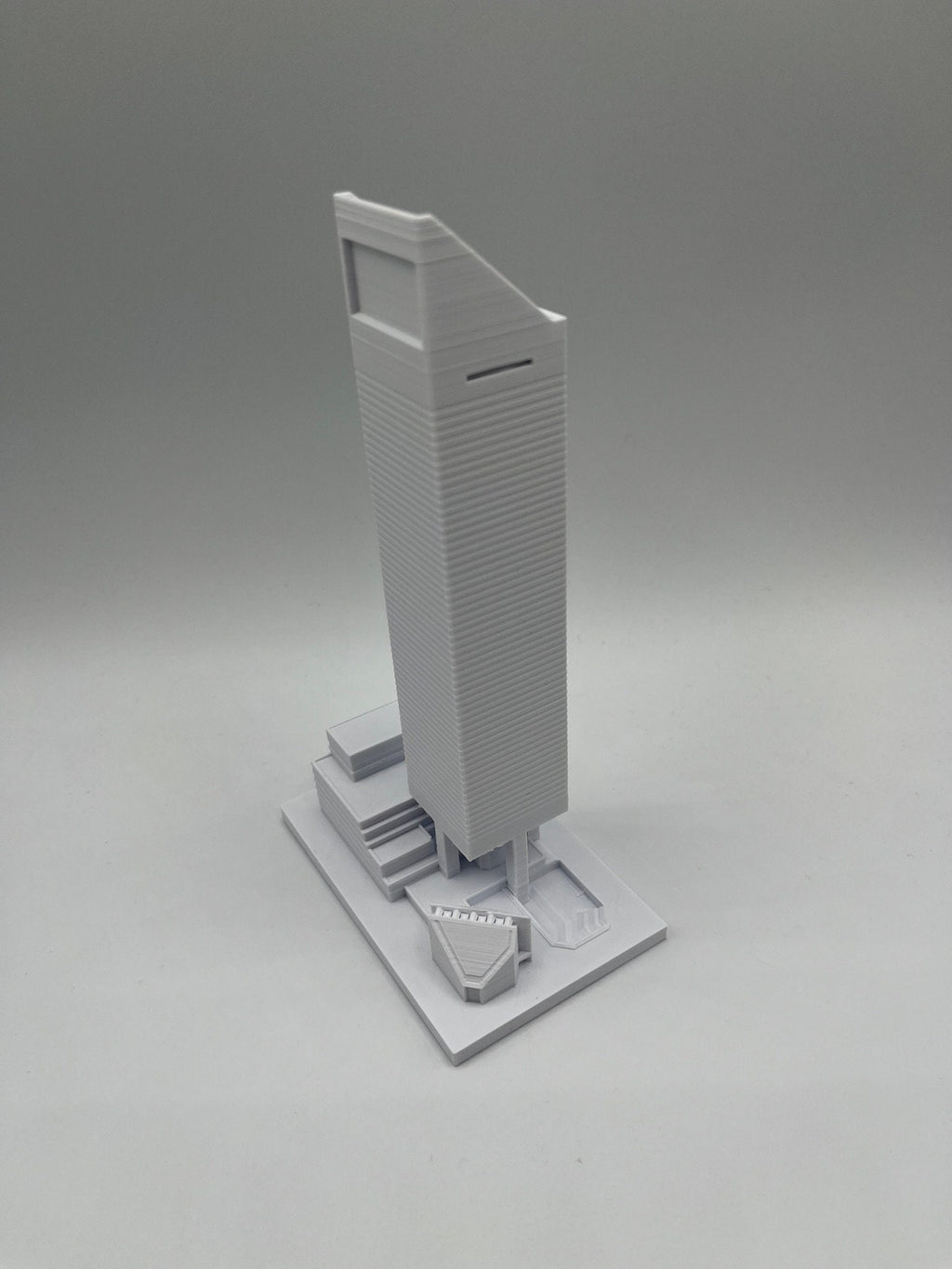 StarsoftheCity Citigroup Center 3D Printed Model Skyscraper White