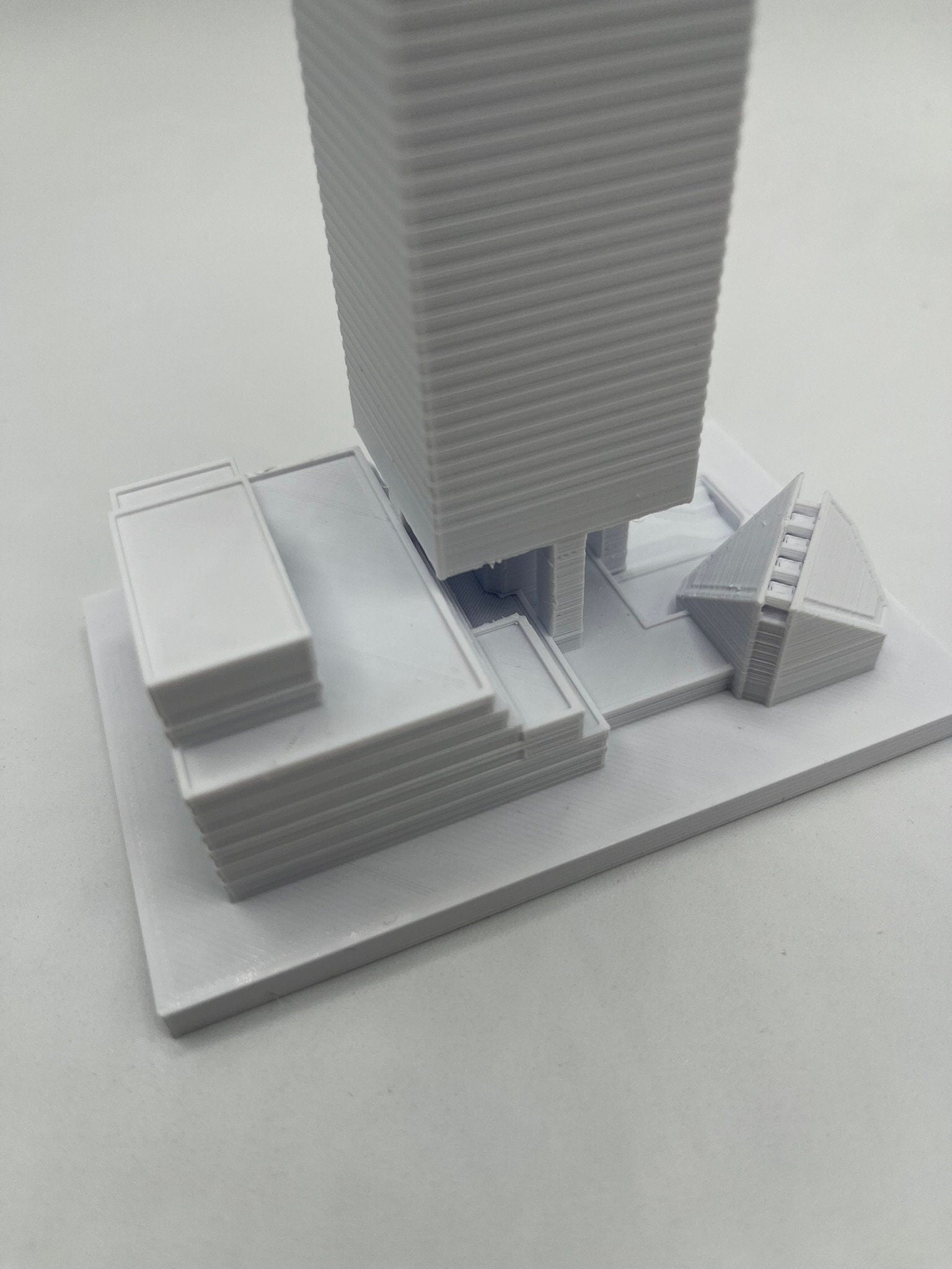 StarsoftheCity Citigroup Center 3D Printed Model Skyscraper White