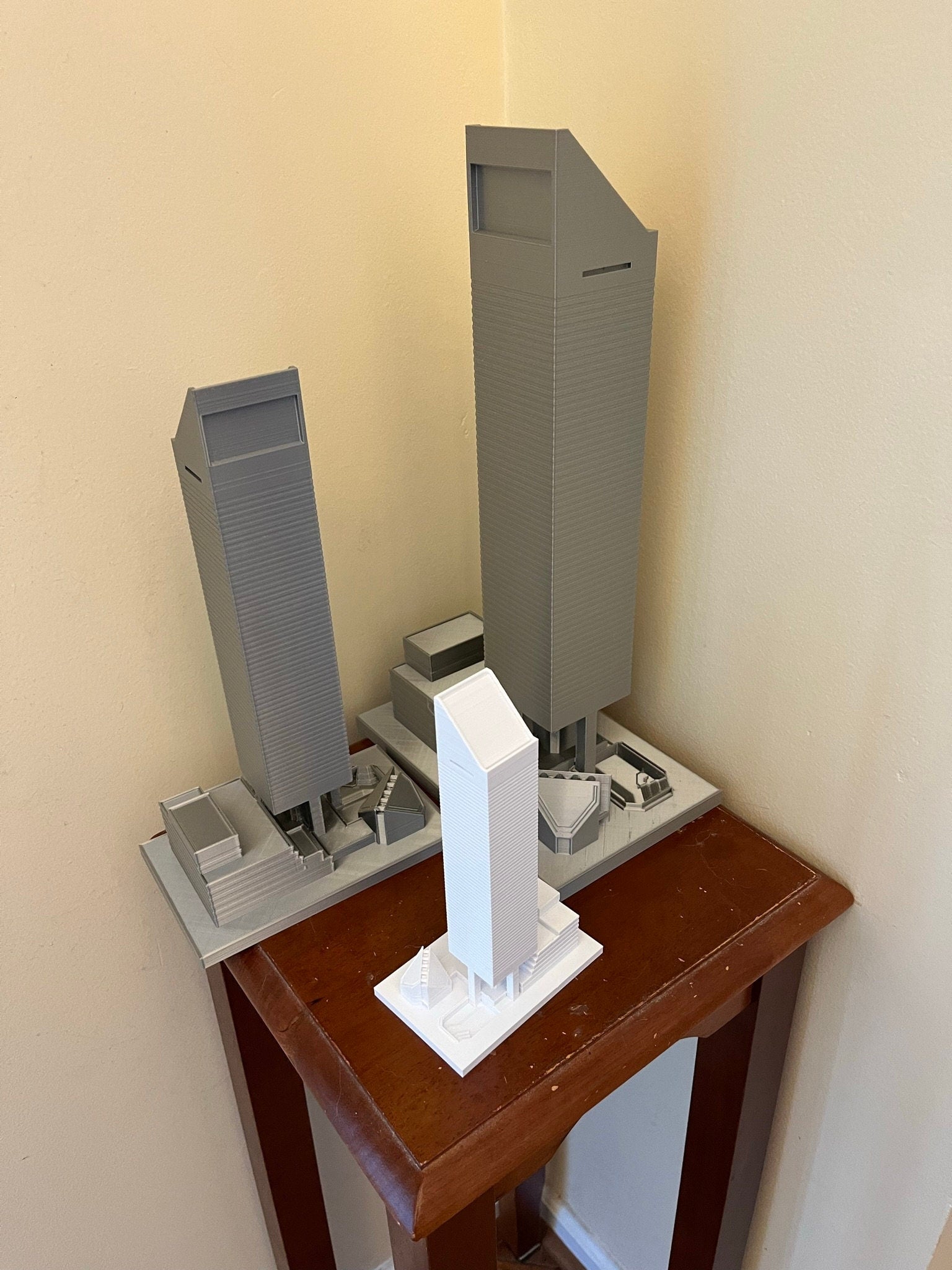StarsoftheCity Citigroup Center 3D Printed Model Skyscraper White