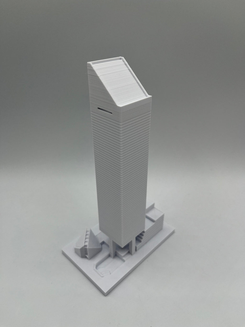 StarsoftheCity Citigroup Center 3D Printed Model Skyscraper White