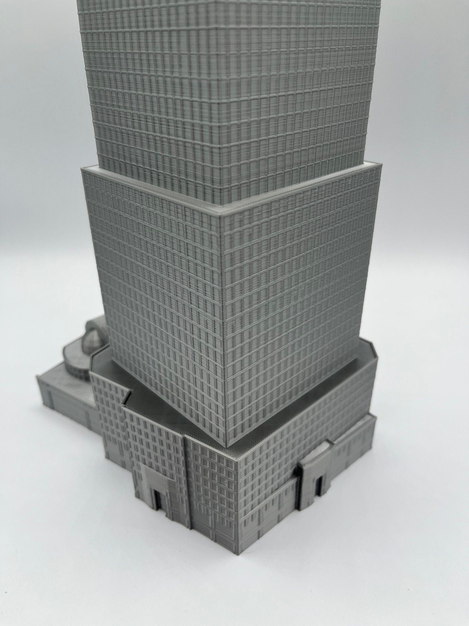 StarsoftheCity Three World Financial Center Model 3D Printed Statue