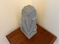 StarsoftheCity Four World Financial Center 3D Printed Skyscraper Model 8.75in Silver