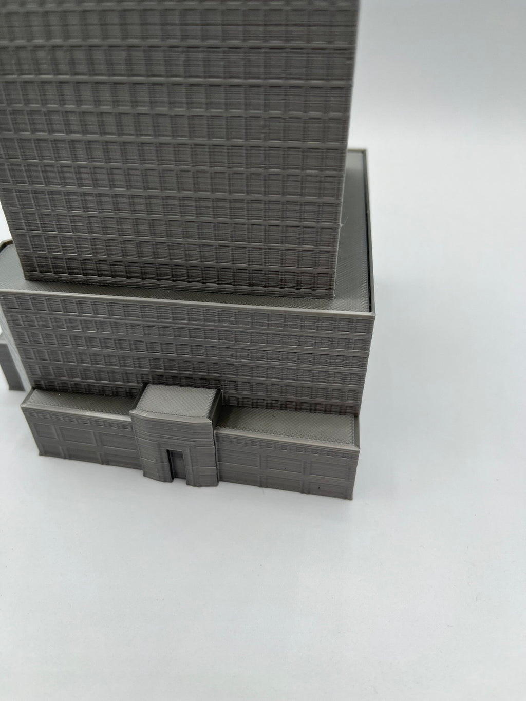 StarsoftheCity Four World Financial Center 3D Printed Skyscraper Model 8.75in Silver