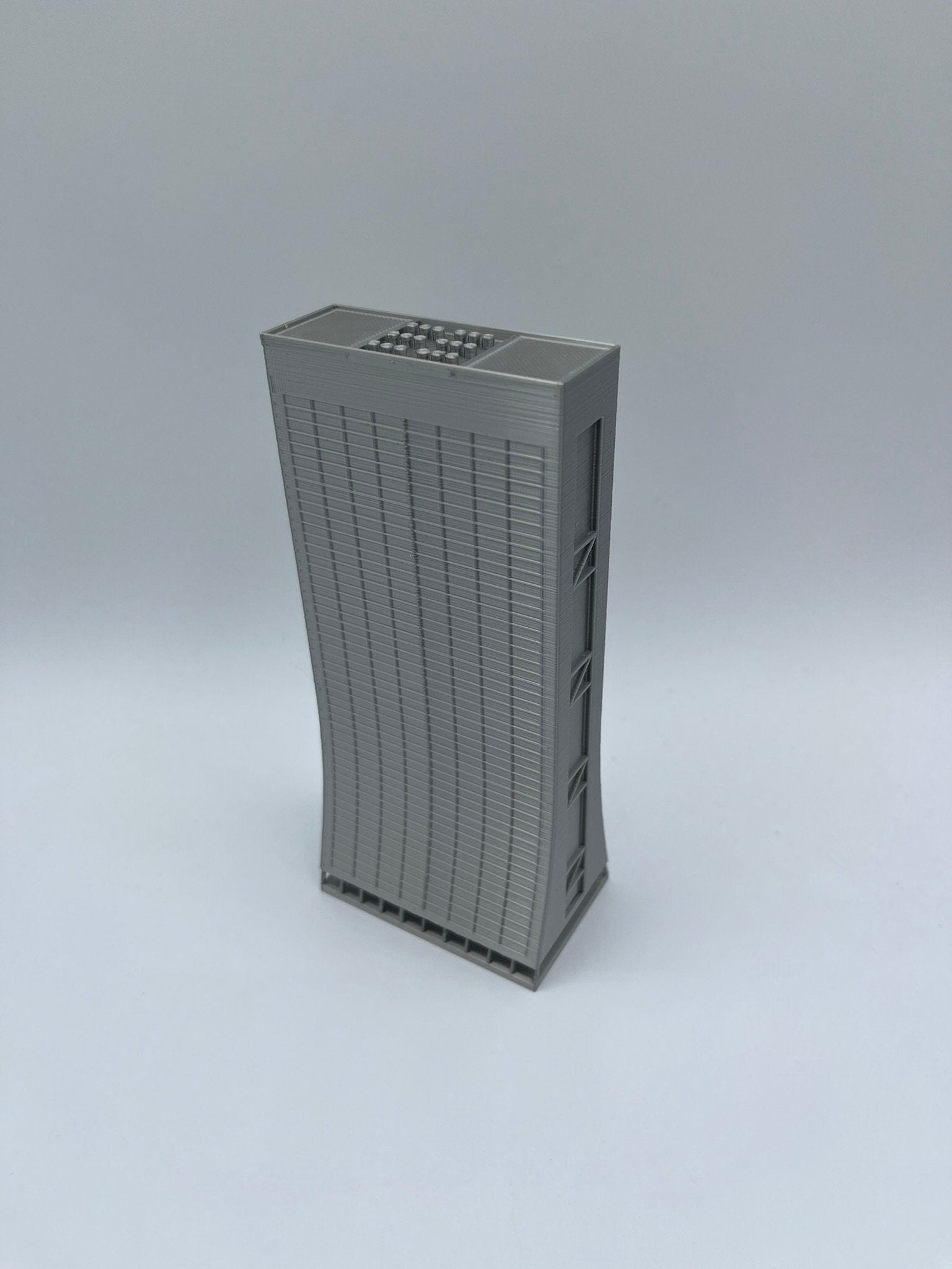 StarsoftheCity Solow Building 3D Printed Skyscraper Model Silver