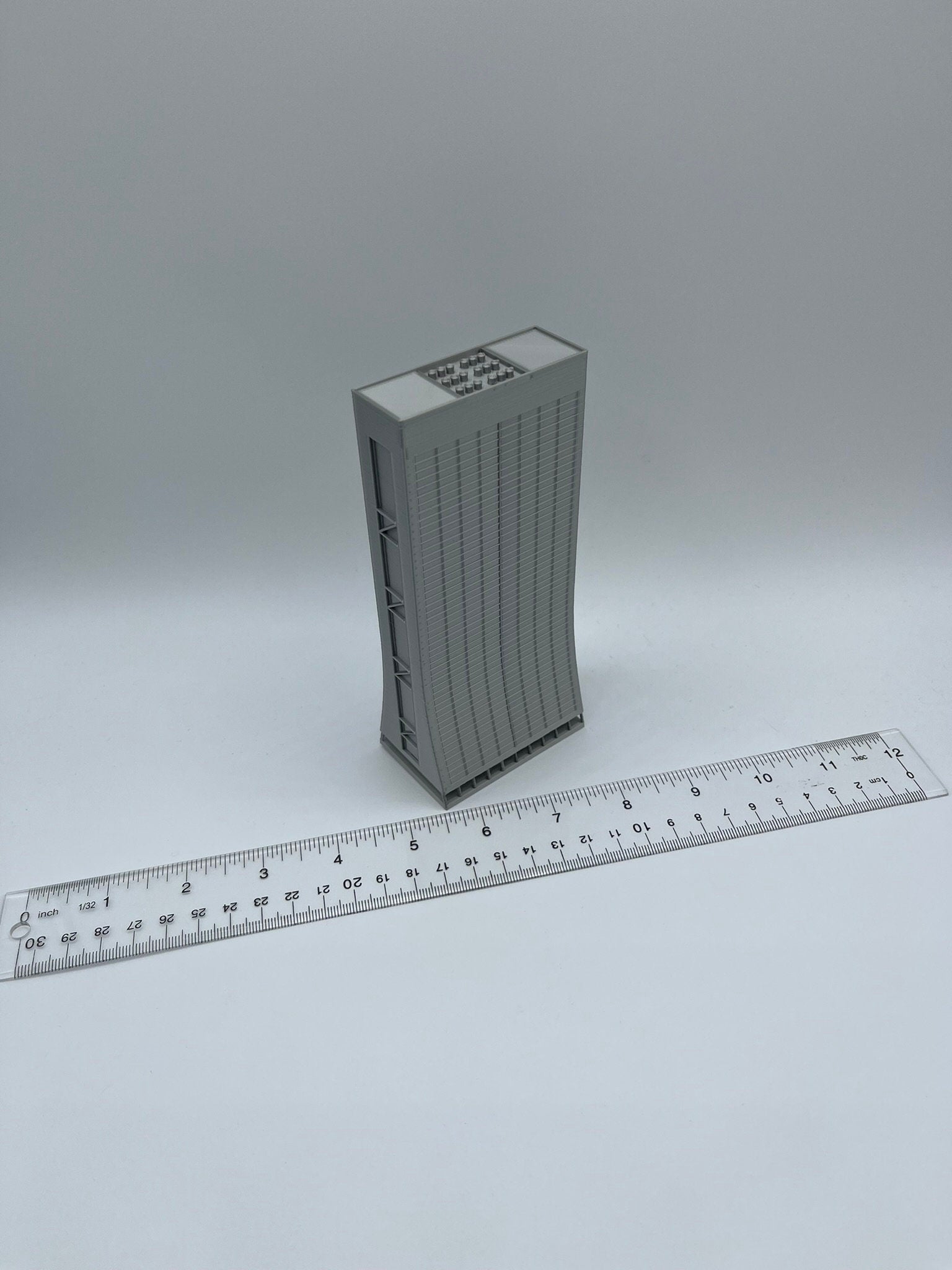 StarsoftheCity Solow Building 3D Printed Skyscraper Model Silver