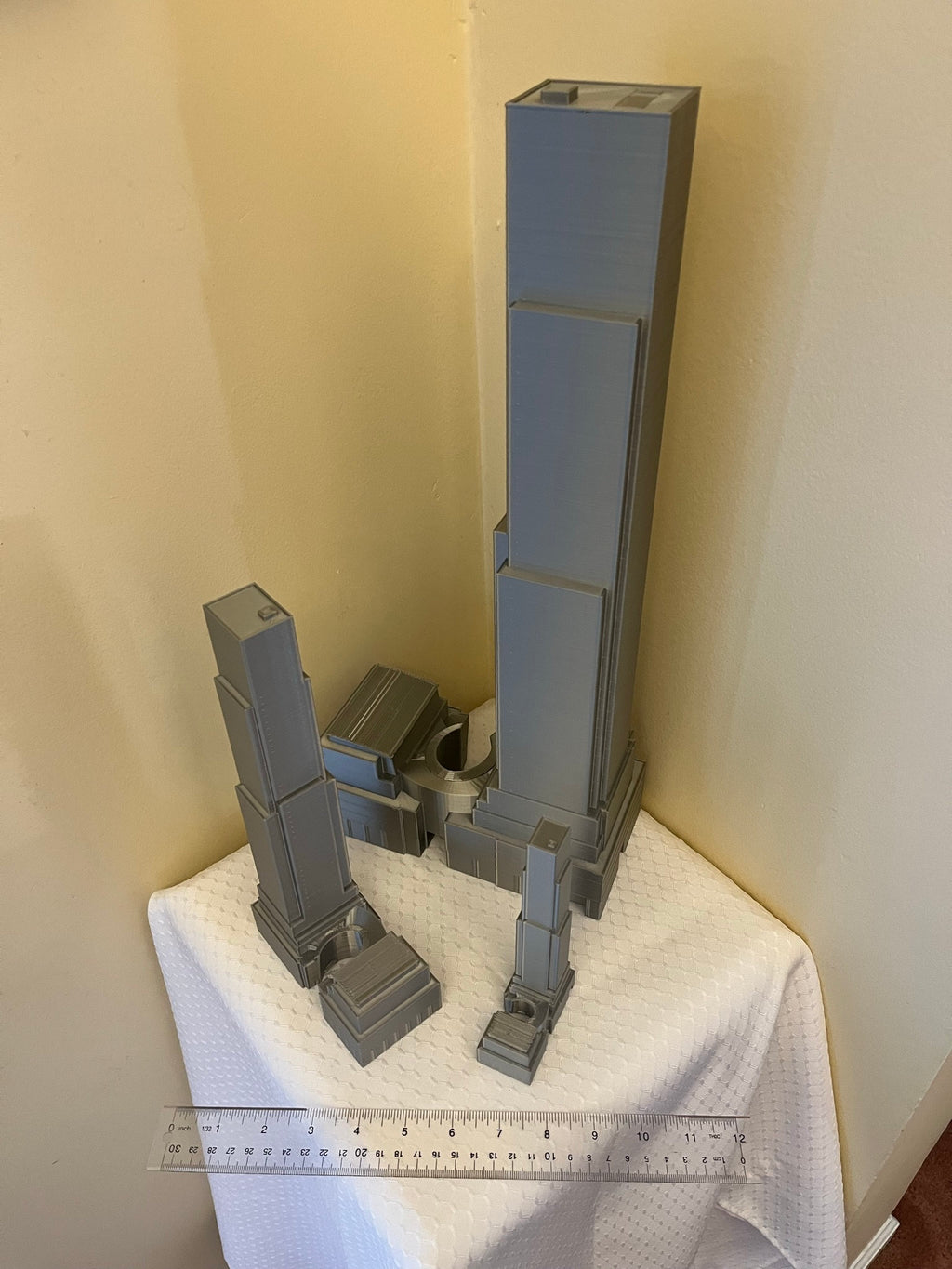 StarsoftheCity 731 Lexington Avenue 3D Printed Skyscraper Model Silver