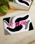 LargoModern It Girl Custom Tufted Fluffy Rug 21x34in
