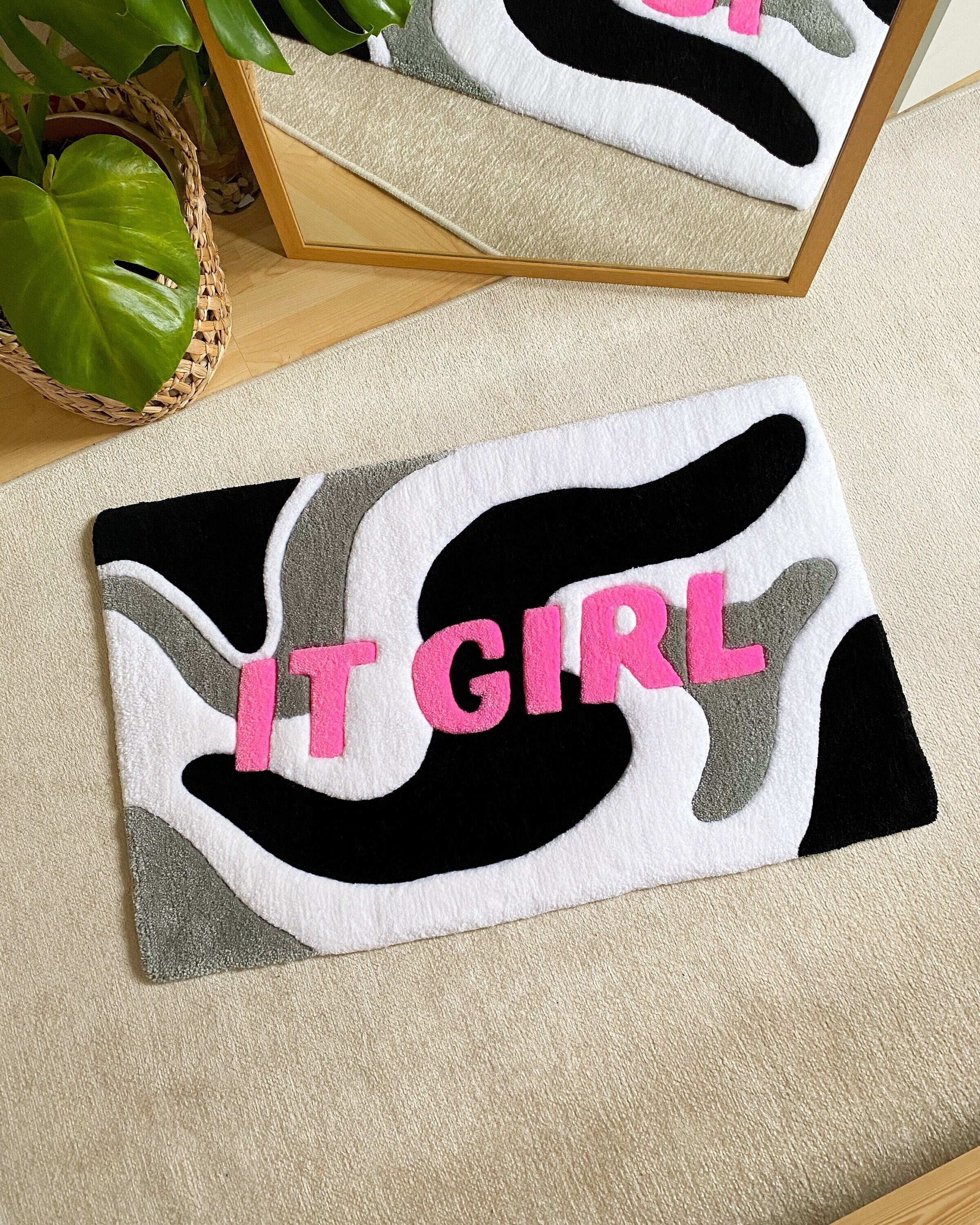 LargoModern It Girl Custom Tufted Fluffy Rug 21x34in