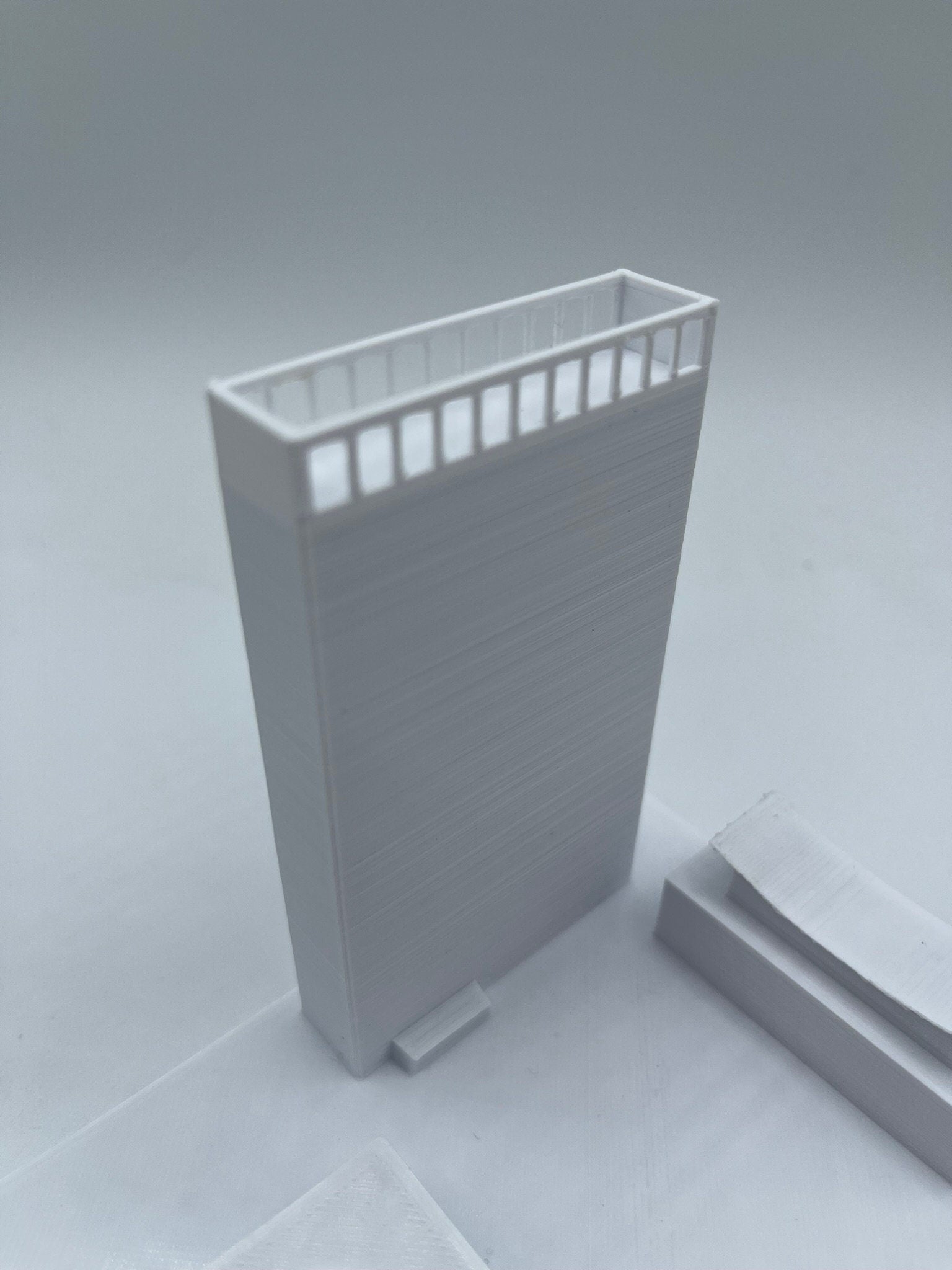 StarsoftheCity UN Headquarters Model 3D Printed PLA Statue White